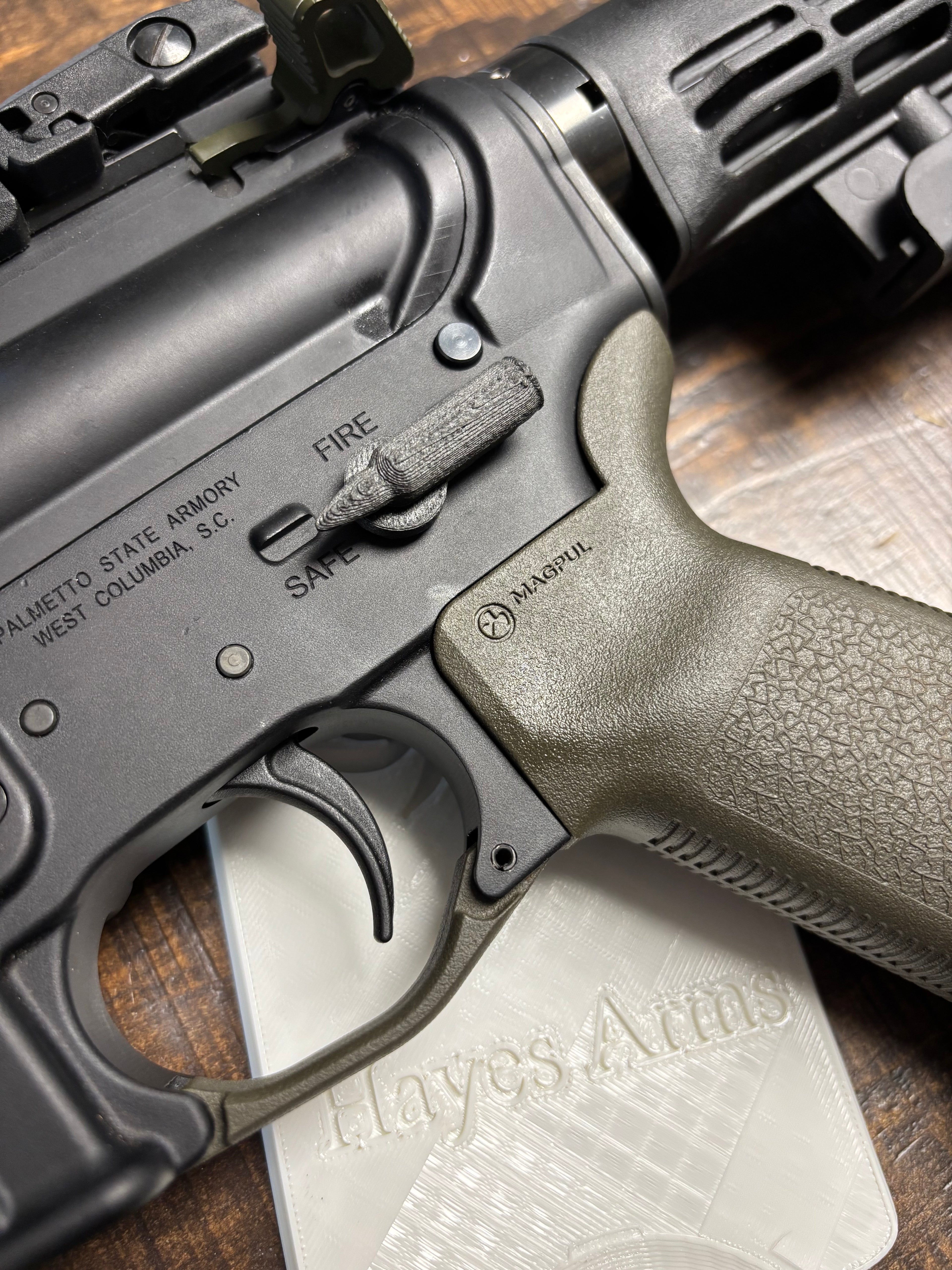 Carbon Fiber 3 Position Selector